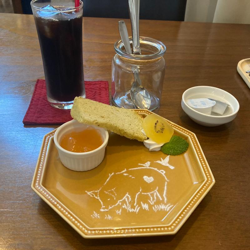 ミニデザート アイスコーヒー(ダイニングカフェコショネ )