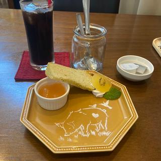 ミニデザート アイスコーヒー(ダイニングカフェコショネ )