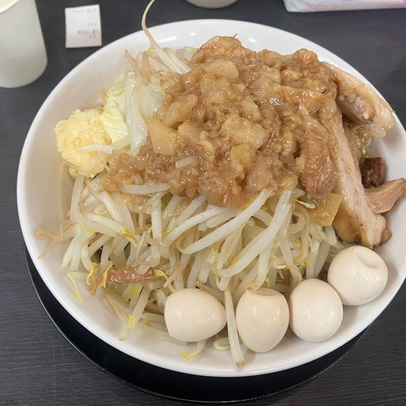 アブラそば 300g 豚2枚(ラーメン鬼山)
