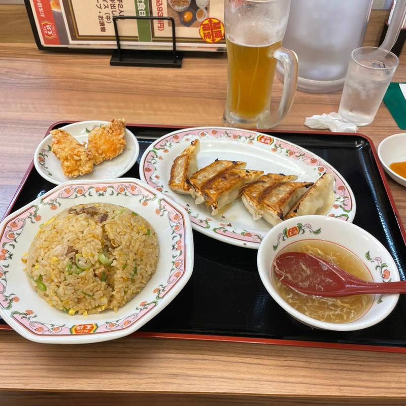 炒飯セット(餃子の王将 南森町店)