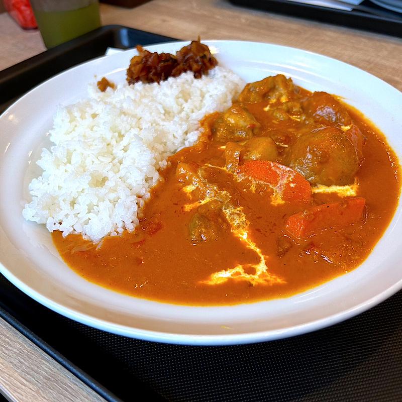 ごろごろ野菜バターチキンカレー（トッピングチキン）(マイカリー食堂 tekute長町店)