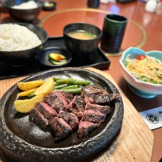 ハラミステーキ定食(肉料理 さかもと 藤井寺店)