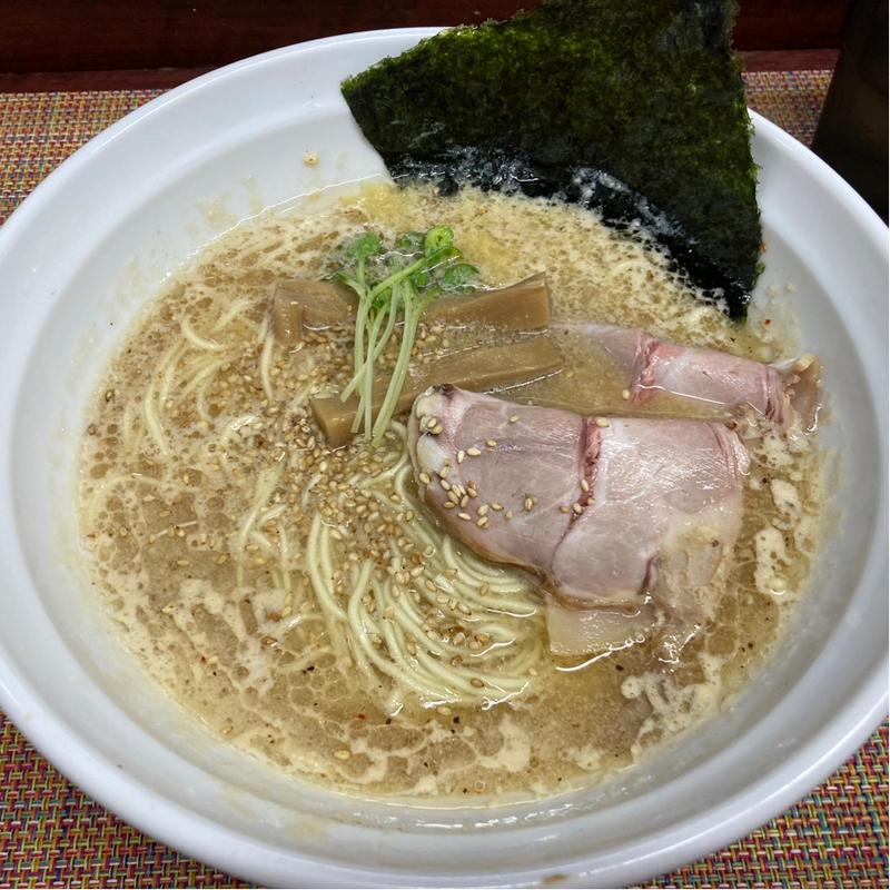 長岡生姜ごま味噌ラーメン(中華そば たま河)