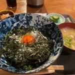 しらす丼定食(卵あり)(シトロン食堂)