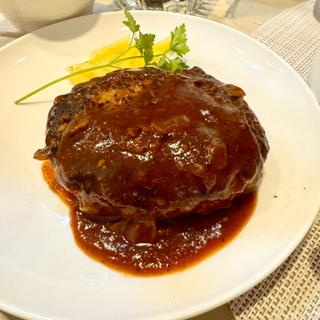 煮込みハンバーグランチ(つながりcaffe ARTE)