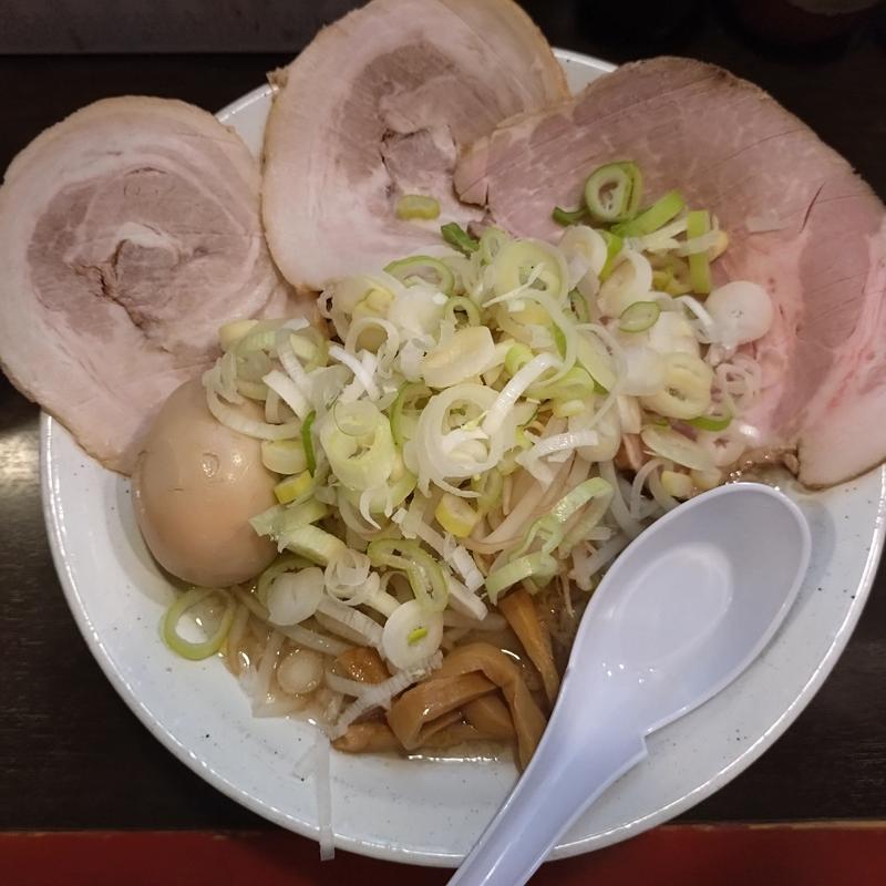 特製しょうゆラーメン(こってりらーめん せきやけ 水道橋店)