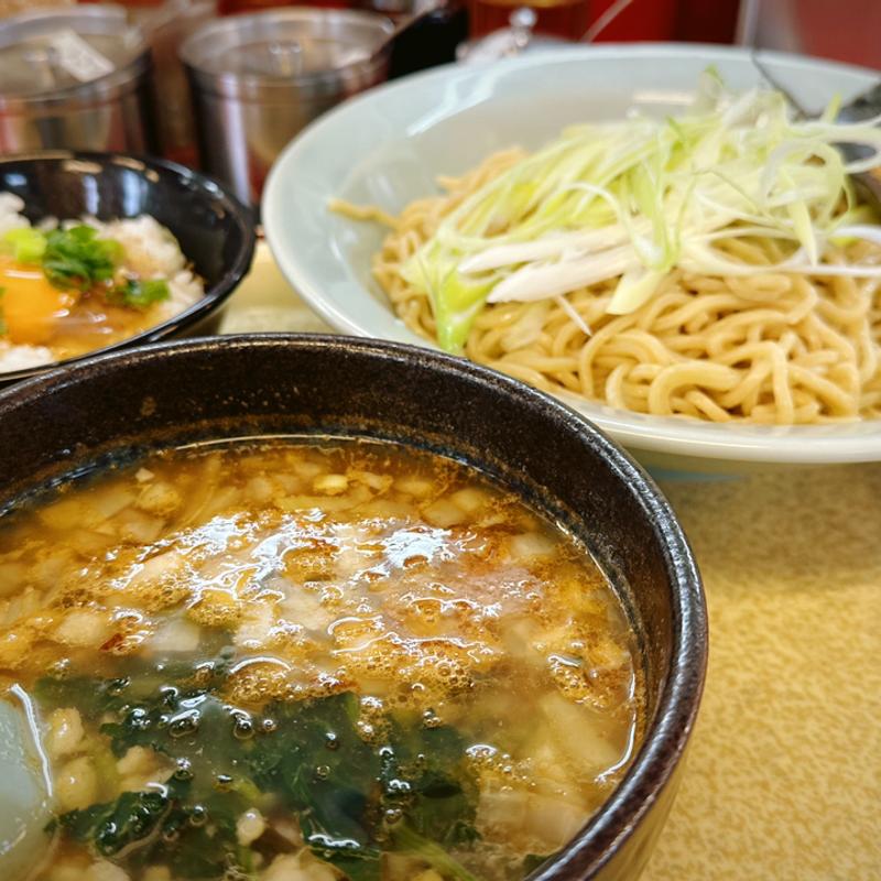 和節とんこつ醤油つけ麺(ラーメン山岡家 上三川店)