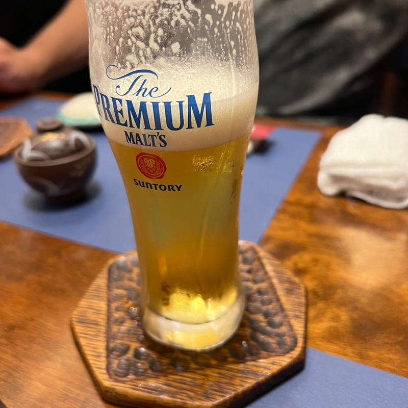 生ビール(鮨処 五代目山口屋 （ごだいめやまぐちや【旧店名】鮨処 四代目山口屋）)