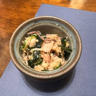 お通し(鮨処 五代目山口屋 （ごだいめやまぐちや【旧店名】鮨処 四代目山口屋）)