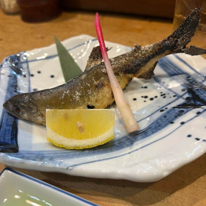 鮎の塩焼き(一作 )