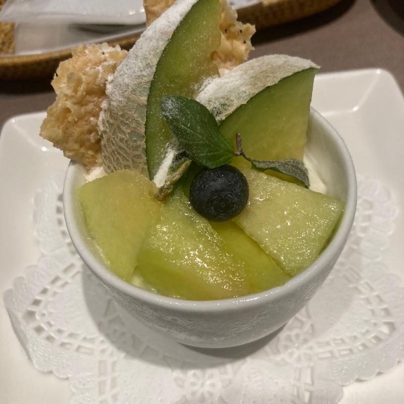 メロンパンナコッタ(ラピス JR東日本ホテルメッツ宇都宮店)