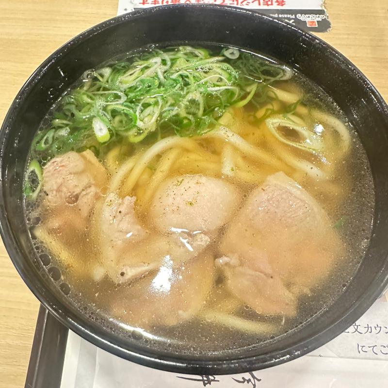 鴨うどん(道頓堀 今井 新大阪店(駅構内 / 大阪のれんめぐり))