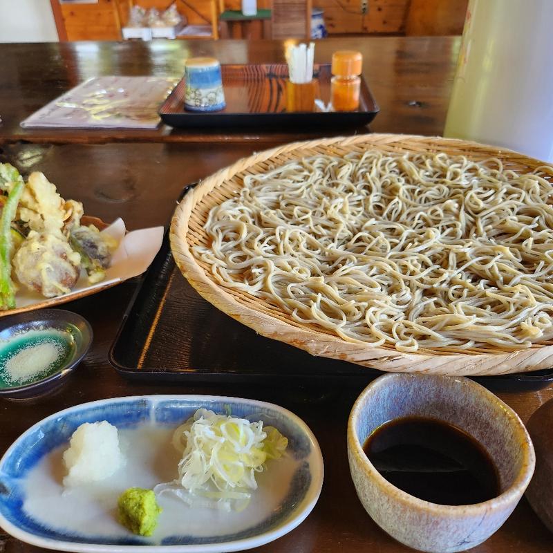 3合盛り+精進天ぷら（ちょい盛り）(柏屋 （かしわや）)