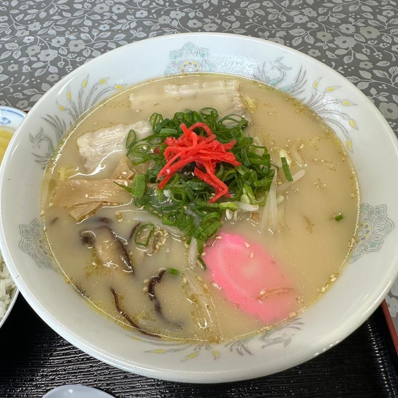 トンコツラーメン🍜(板戸ドライブイン )
