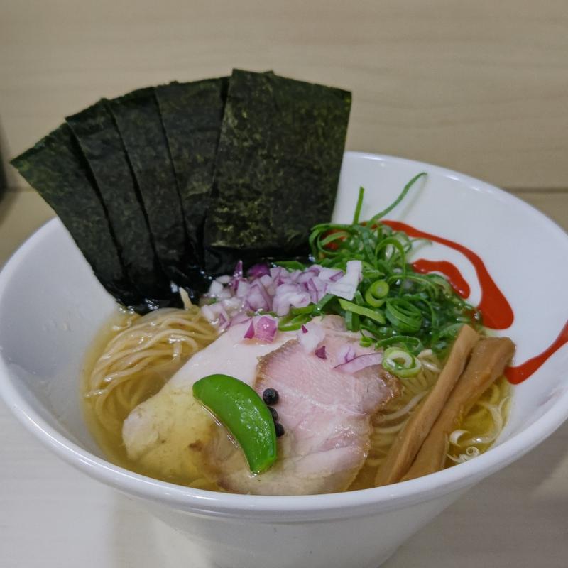 塩ラーメン＋海苔(麺や魁星)