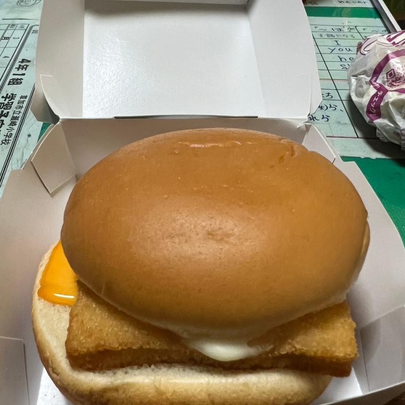 フィレオフィッシュ(マクドナルド エキア谷塚店)