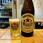 サッポロ赤星ラガー(大衆酒場 チャン栓チャン)