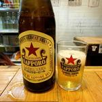 サッポロ赤星ラガー(大衆酒場 チャン栓チャン)