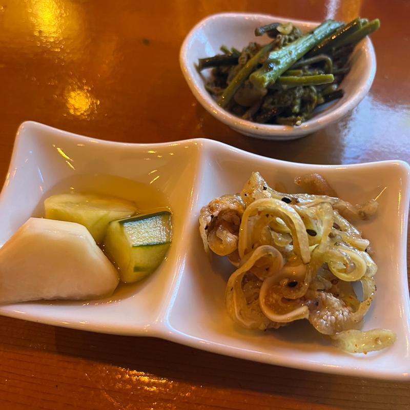 今日のお通し(焼酎bar 甚 japanese spirits & japanesewhisky)