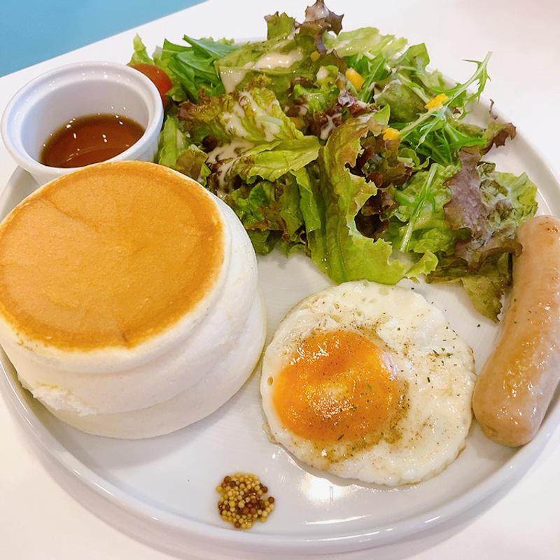 パンケーキランチA(cafeRob 広島宇品店)