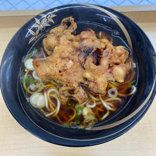 ゲソ天そば(そばのスエヒロ 八丁堀店)