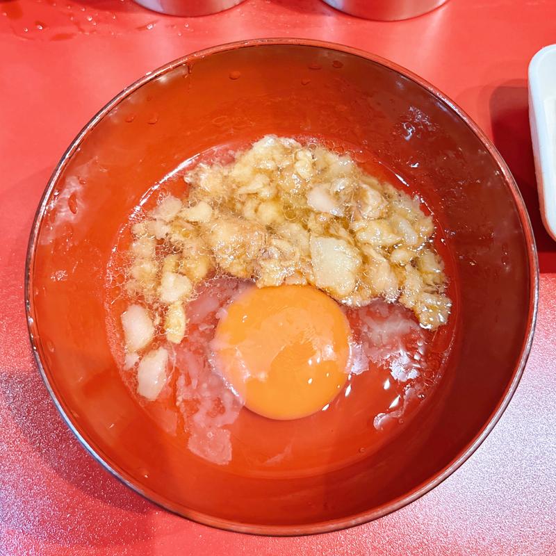 脂生玉子(麺屋HERO)