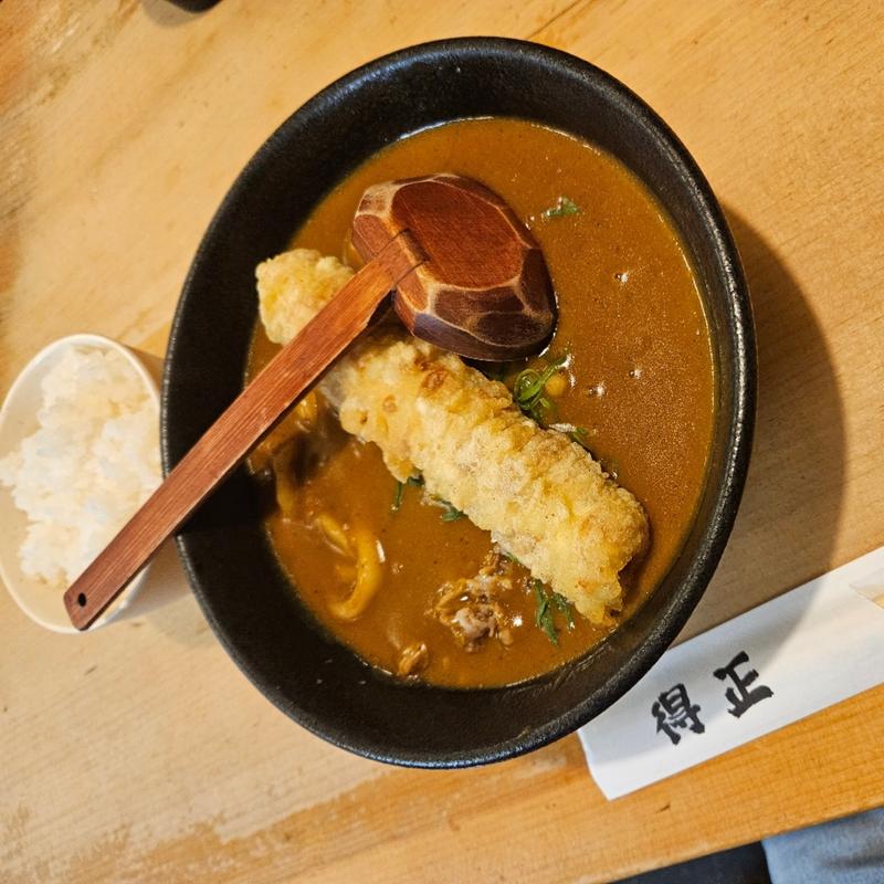 ちく天カレーうどん(カレーうどん得正 中央環状線堺店)