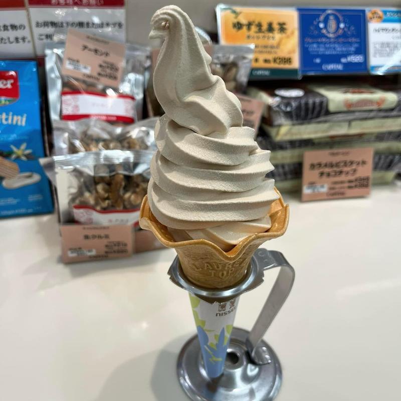 コーヒーソフトクリーム(キャピタルコーヒー 玉川高島屋店)