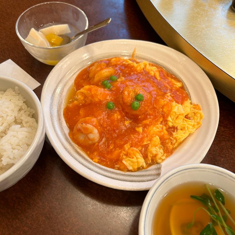 エビと卵のチリソース(東園 （アズマエン）)