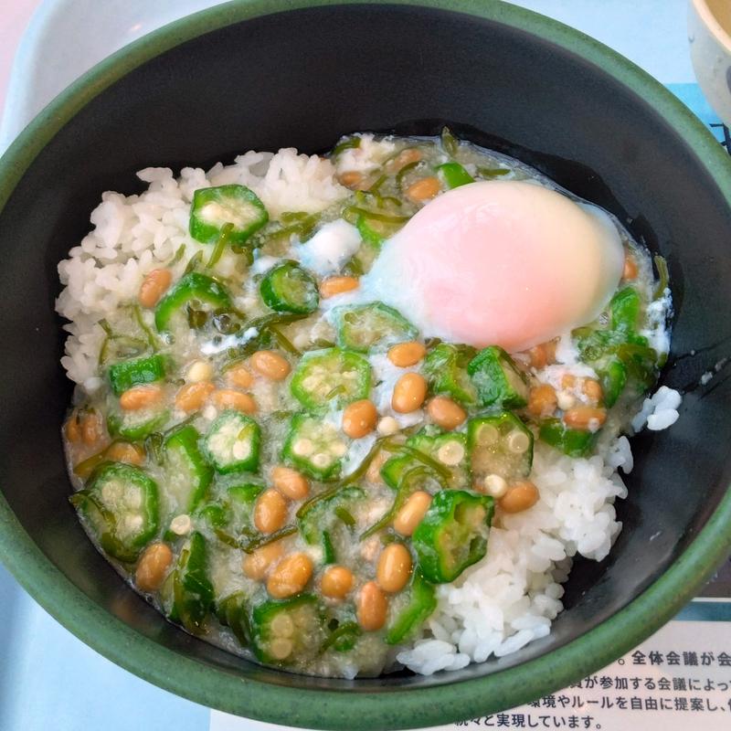 ネバネバ丼(東京科学大学つばめ生協すずかけ台食堂)