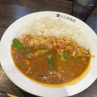 チキンと夏野菜カレー(CoCo壱番屋 神田駅西口店 （ココイチバンヤ）)