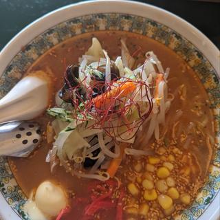 冷やしごんみそラーメン（辛）(ごんや中華麺房 )