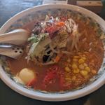 冷やしごんみそラーメン（辛）(ごんや中華麺房 )
