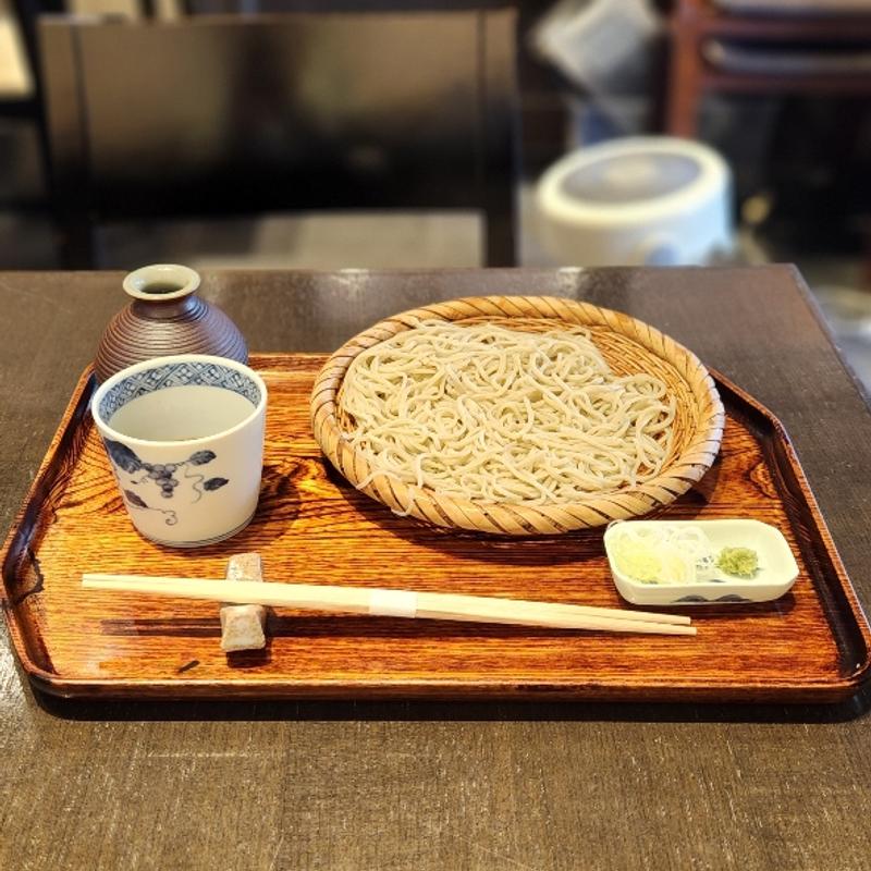 ざるそば(手打ちそば 大阪松下)