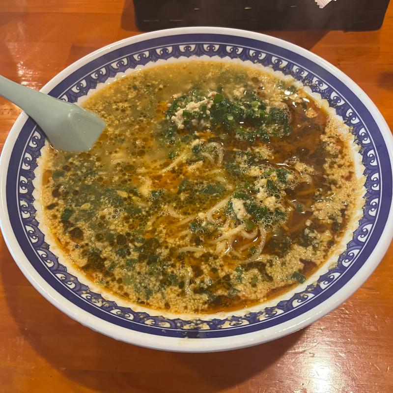 白胡麻担々麺(中華鈴蘭)