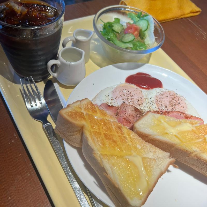 ベーコンエッグモーニング トーストダブル(鈴鹿茶房 )