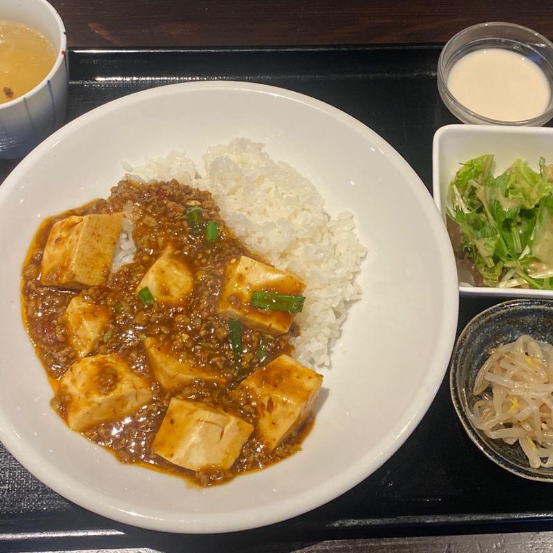 麻婆豆腐(麺飯食堂 中華いがらし)