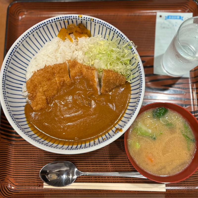 カツカレー(大盛)(とんかつまつを )