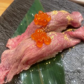 和牛炙り寿司(雲隠 -KAKUREGA-)