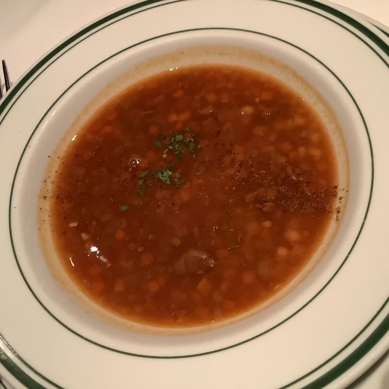 本日のスープ(ウルフギャング・ステーキハウス by ウルフギャング・ズウィナー 大阪店)