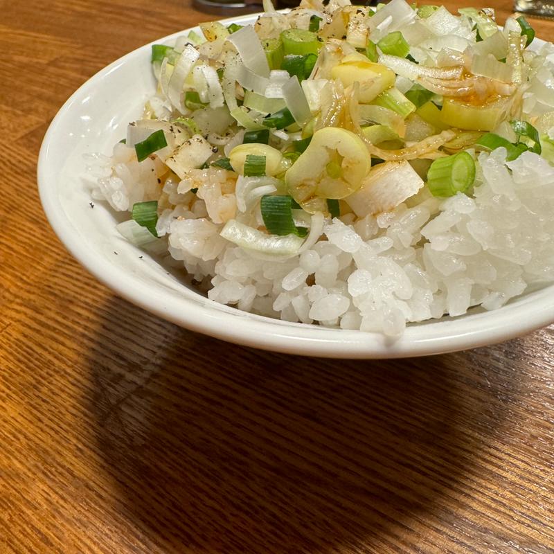 ねぎ飯(神楽坂家系ラーメン モンタナ)