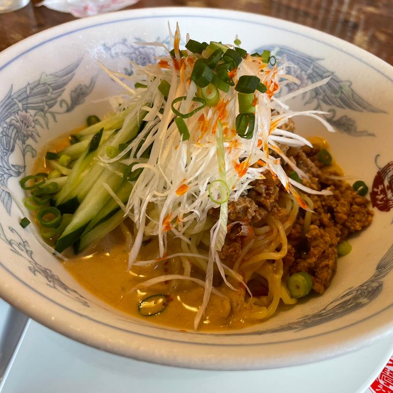 冷やし担々麺(ラーメン大学 佐久インター店 )