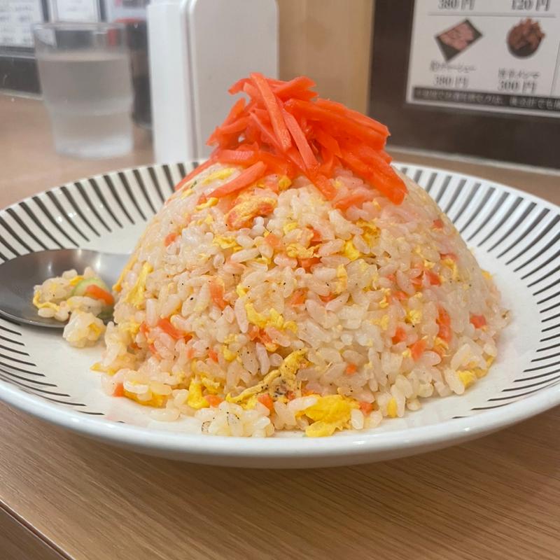紅生姜チャーハン(旭川塩らーめんすがわら 人形町店)