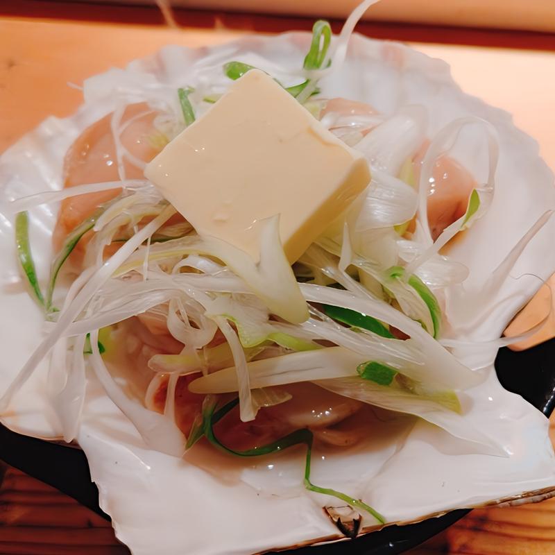 ホタテの浜焼き(四季 花まる 時計台店)