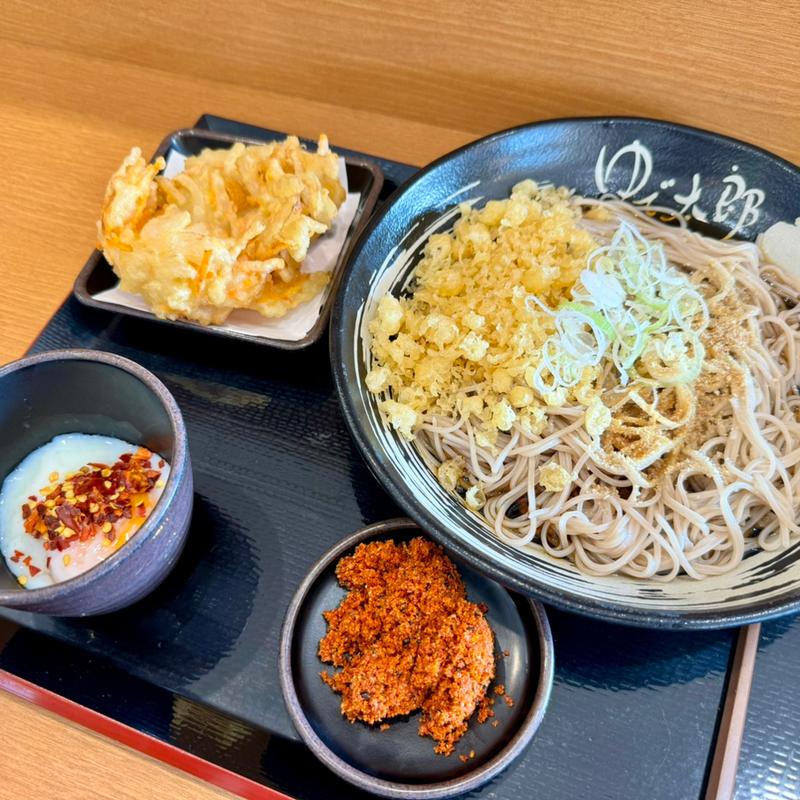 朝そば(ゆで太郎 もつ次郎 加須北小浜店)