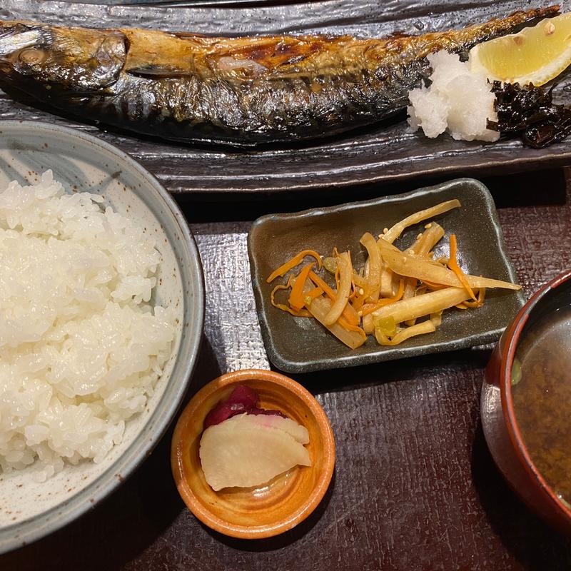 ブランド干物「伴助」さば定食(彩食亭 輪)