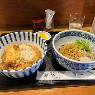 ランチセット(カツ丼)(北品川 砂場)