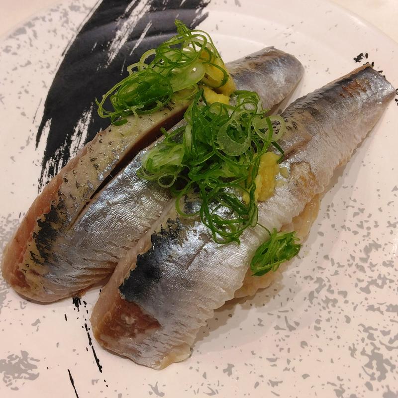 塩〆いわし(回転寿司みさき 川崎アゼリア店)