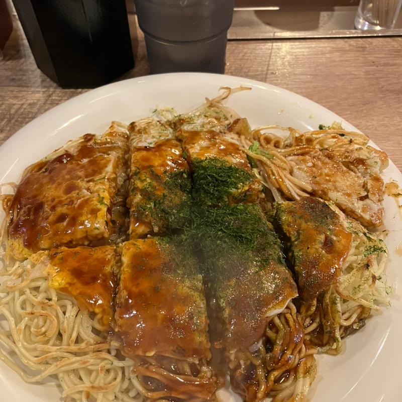 お好み焼き　そば肉玉(みっちゃん　総本店　)