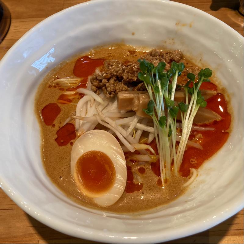 濃厚担々麺(中華そば いしかわや)